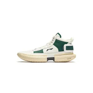 Abrasion Resistant Toe Cap R.J. Hampton x Li-Ning Badfive 3 Ultra New School - White/Green