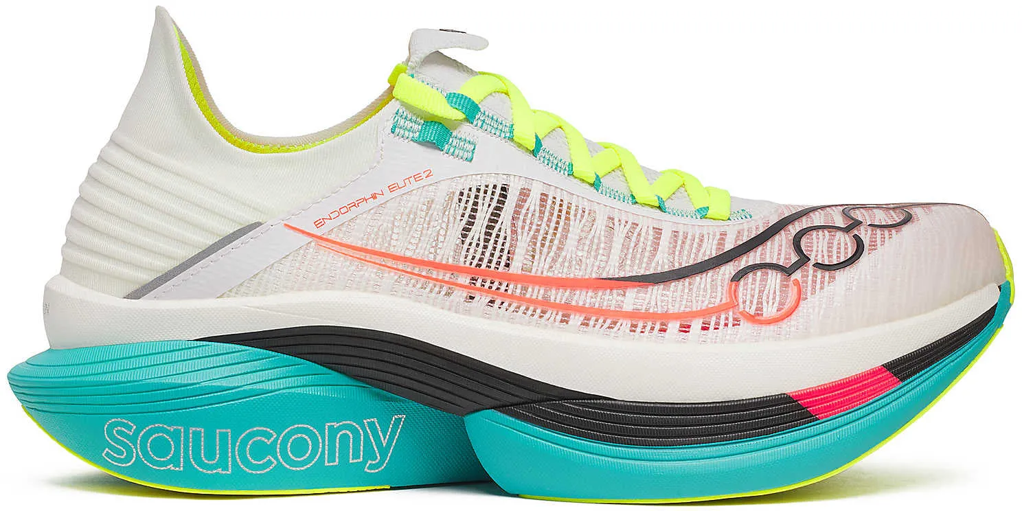 Cardio Saucony Endorphin Elite 2 Running Shoes - White