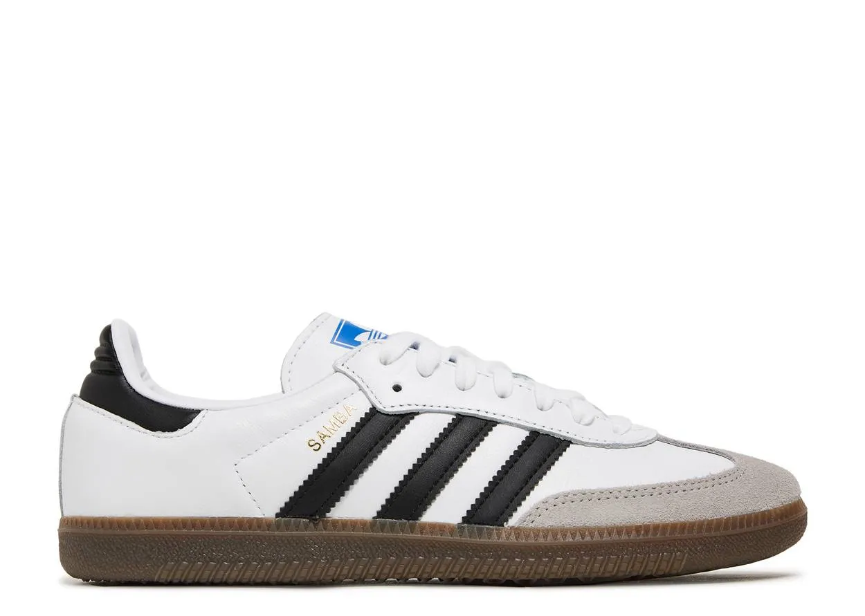 Mixed Texture Urban Dailywear Adidas Samba OG Cloud White