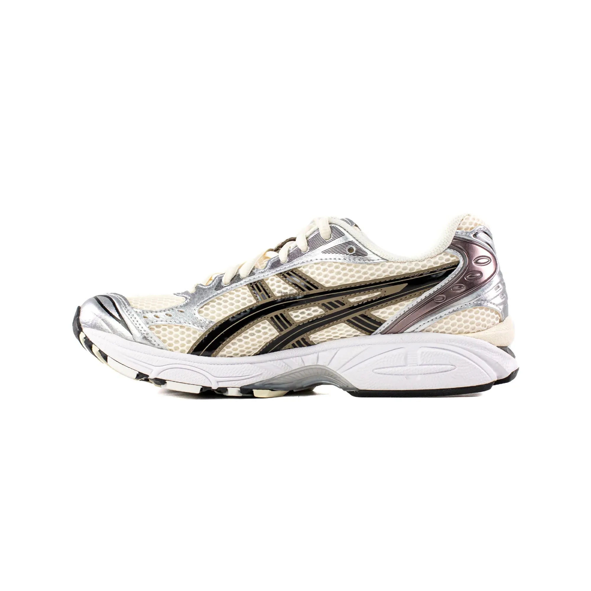 ASICS Gel-Kayano 14 'Cream Black Metallic Plum' (2023) High Traction no - tie running shoes