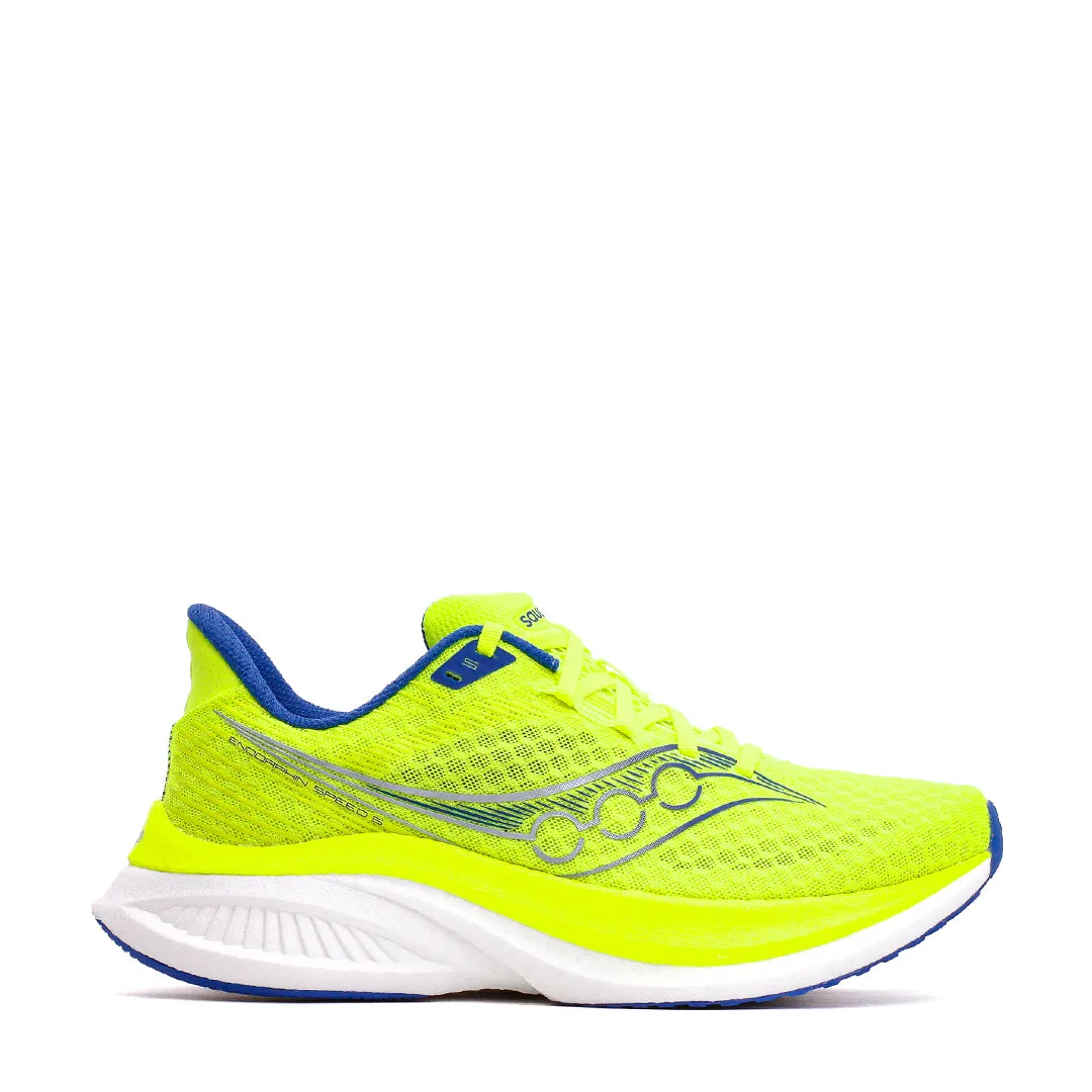 Outsole Traction heel - support - system Saucony Men Endorphin Speed 5 Citron Lapis S21007-285