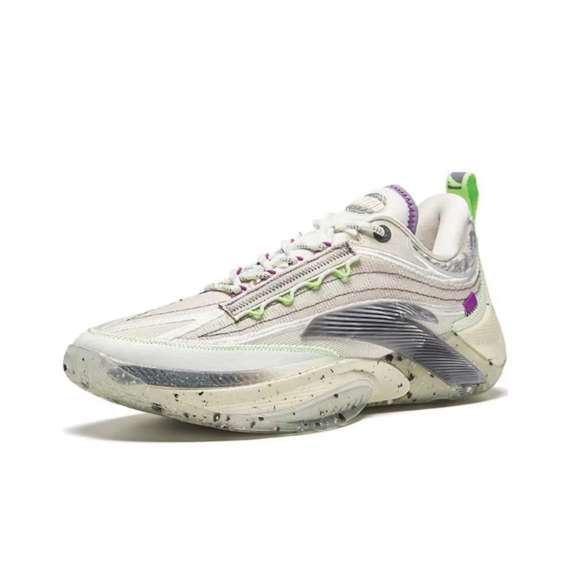 Wear   Resistant Adaptive Heel Counter Donte DiVincenzo x Anta Instant ZAP 1 - Pudding