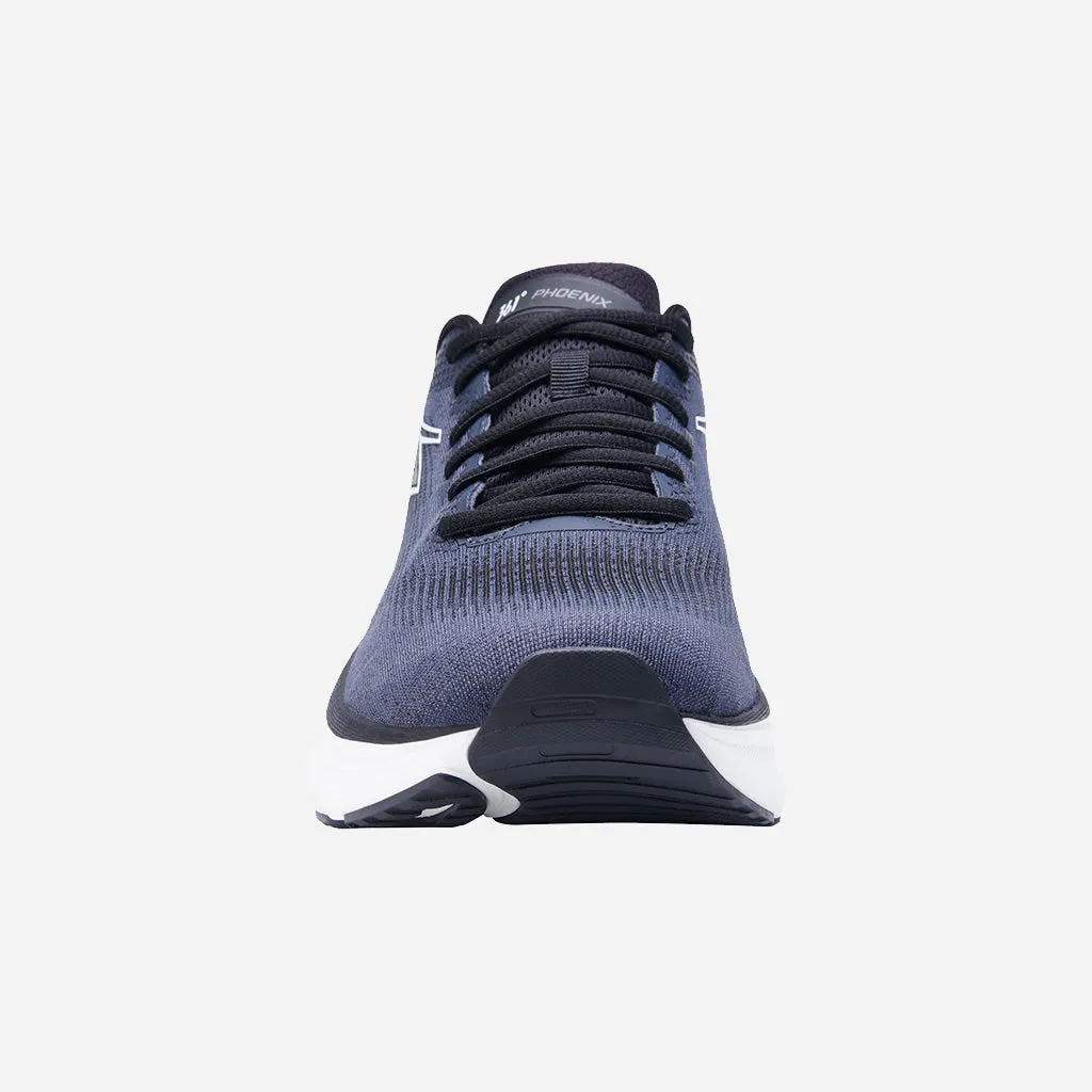 361-PHOENIX: Black/White Bouncy midsole