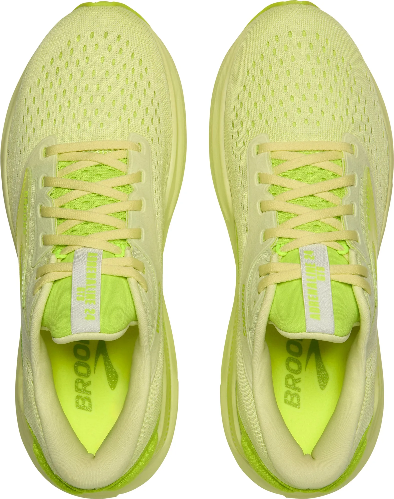 Brooks Adrenaline GTS 24 Mens Running Shoes - Yellow nylon