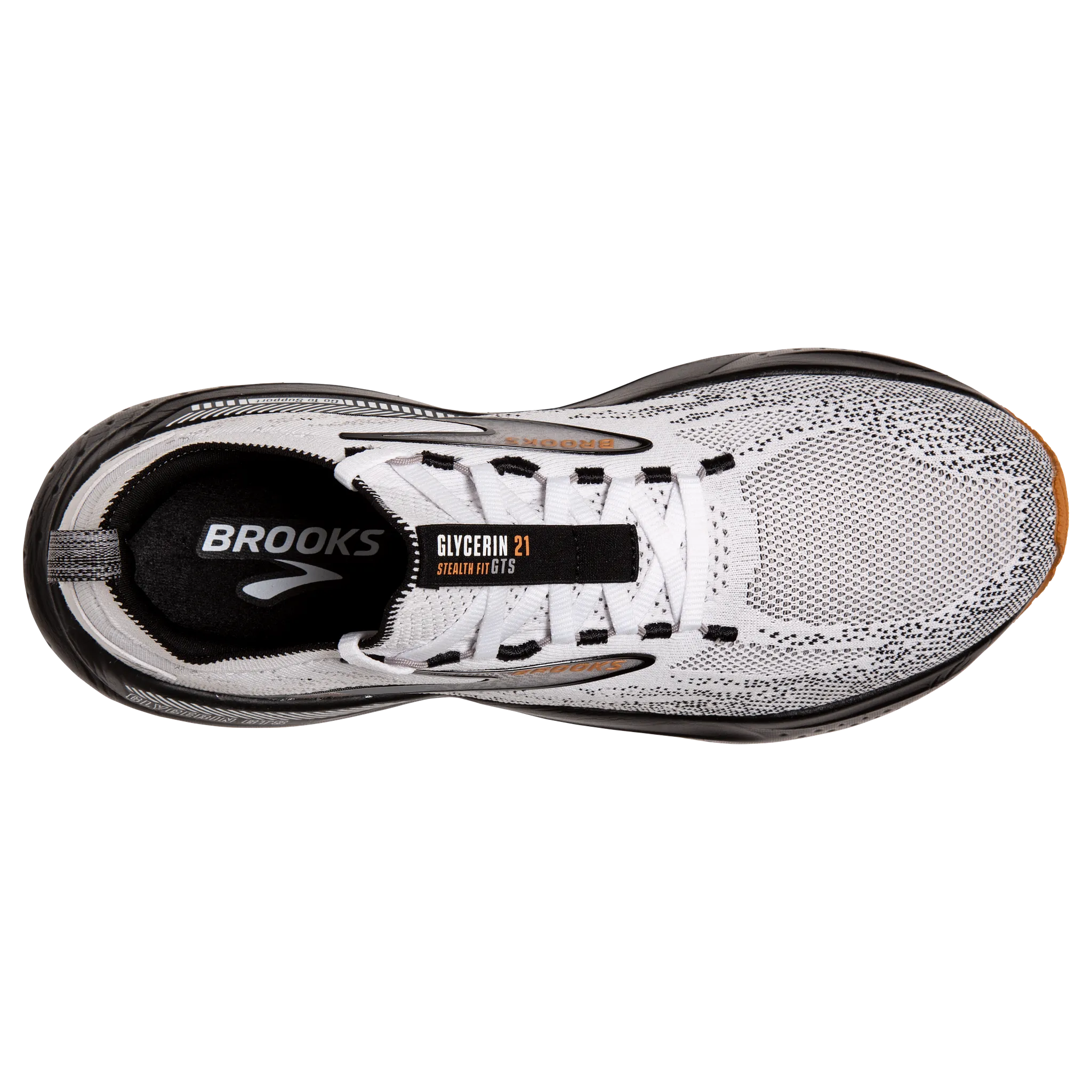 rock - climbing running shoes Stable Tread Pattern Men's Glycerin StealthFit GTS 21