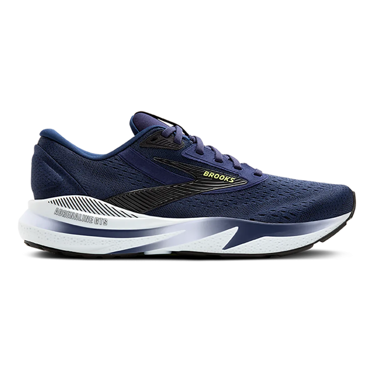 Elastic Lacing DeepLugTread Brooks Adrenaline GTS 24 Peacoat - Black - Sharp Green