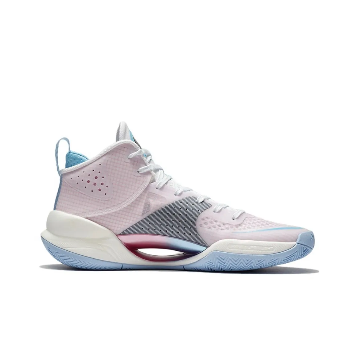 Lightweight Midsole Technology Orthopedic friendly Li-Ning Super Light 2022 - Pink/White