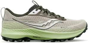 Saucony Peregrine 13 GORE-TEX Mens Trail Running Shoes - Brown mountain shoes