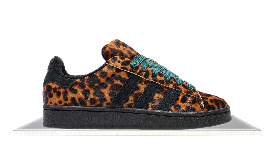 Vegan Material Ergonomic Feel Adidas Campus 00s 'Leopard Black'