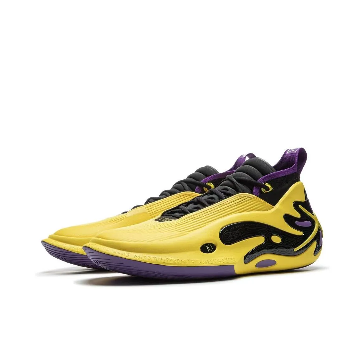 Balanced Weight Distribution Compression Molded EVA Li-Ning Way Of Wade 11 - Lakers