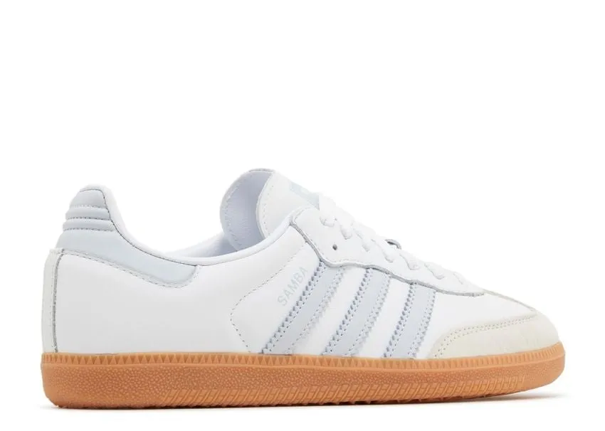 Lightweight Design Adidas Samba OG White Halo Blue Gum