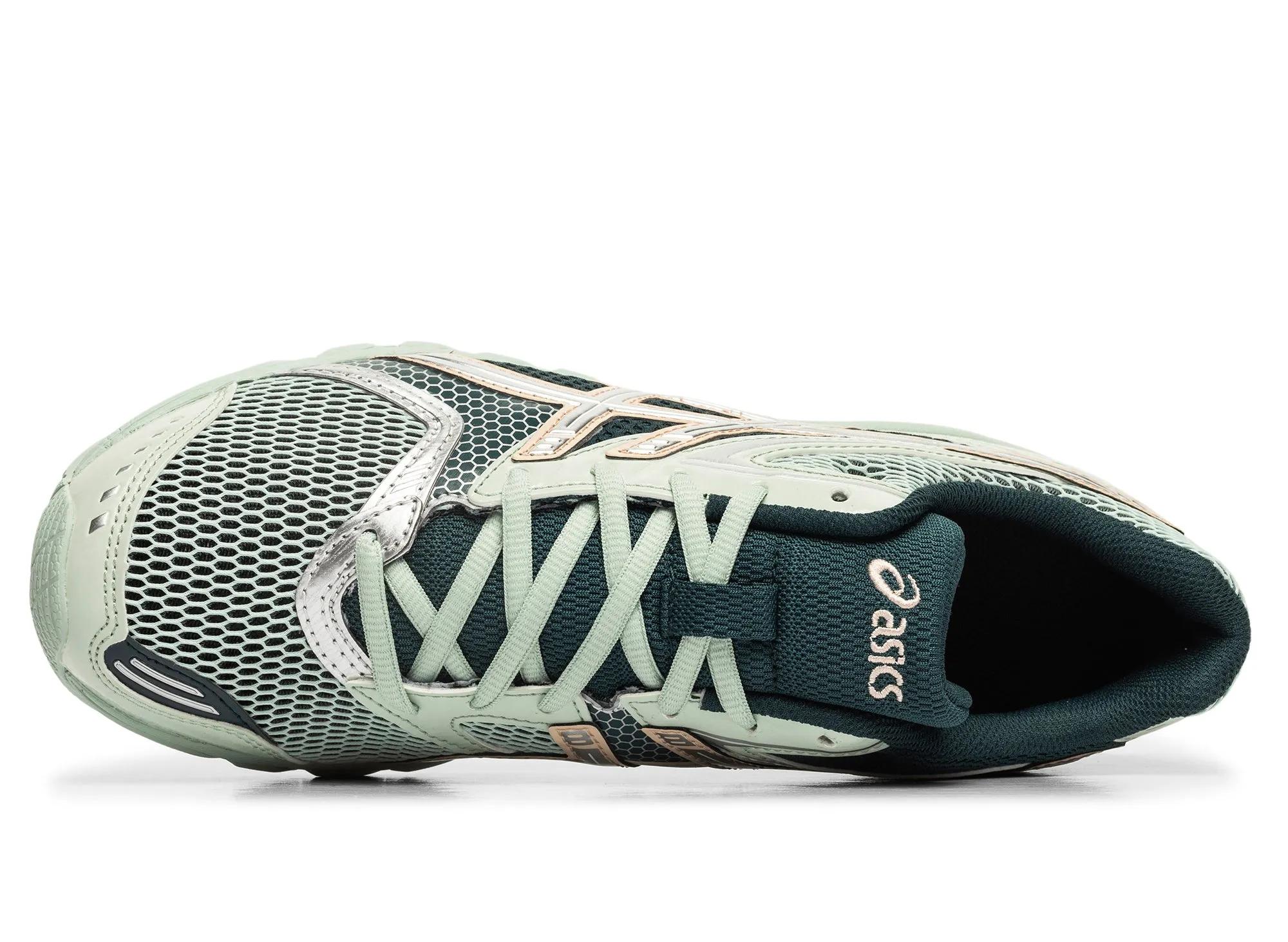 running on sand shoes running for social interaction Asics Gel-DS Trainer 'Lichen Rock / Pure Silver'
