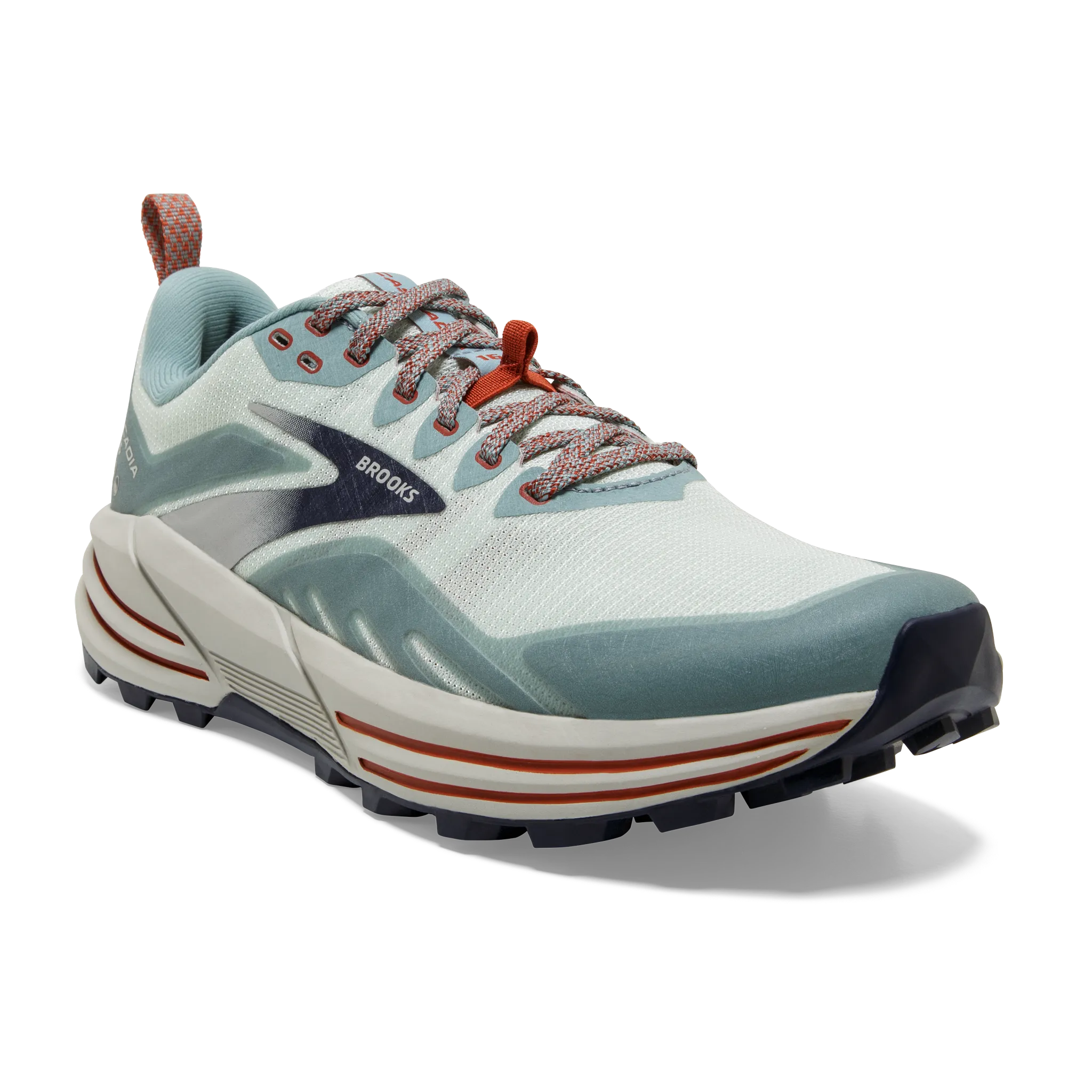 Anatomical shape running in a metal bridge area shoes Women's Cascadia 16