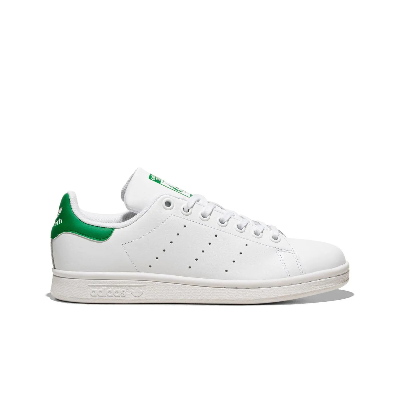 Elastic Gore Panels View Stop Adidas Originals Stan Smith J Ftwr White/Ftwr White/Green