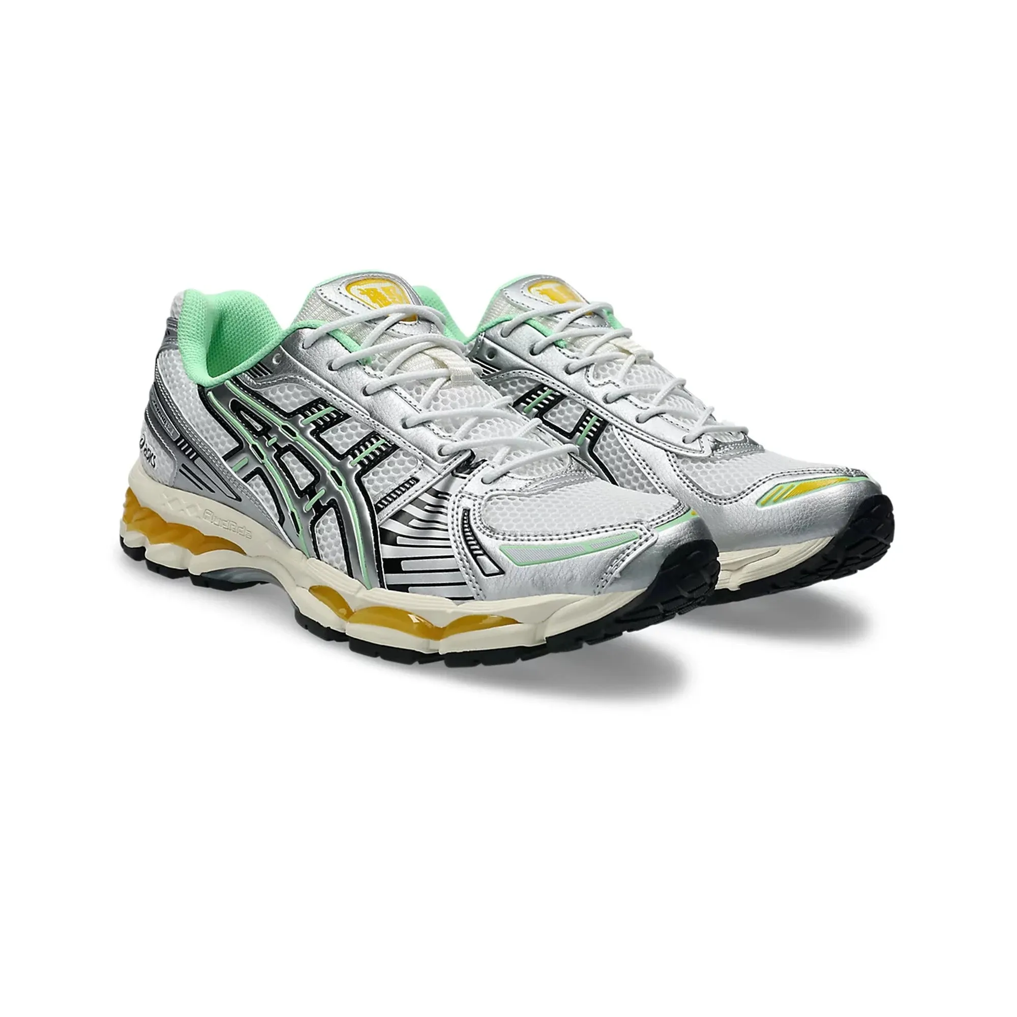 Speed work cold weather running shoes ASICS Gel Kayano 12.1 'White Menthol' (2025)