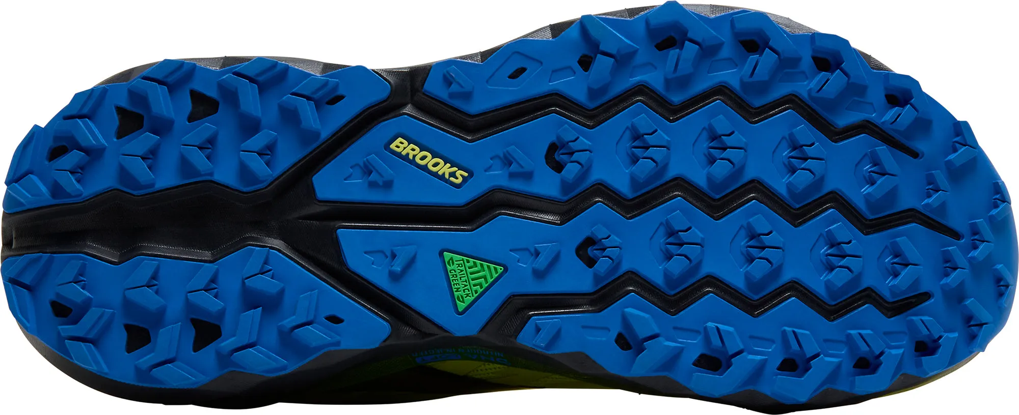 running on road shoe protectors Brooks Cascadia 19 Mens Trail Running Shoes - Green