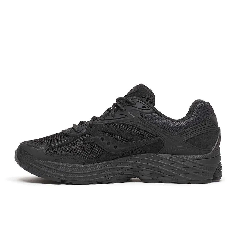 zero - drop - feature shoes fluorescent - colored running shoes Saucony ProGrid Omni 9 Armor Black S70897-3