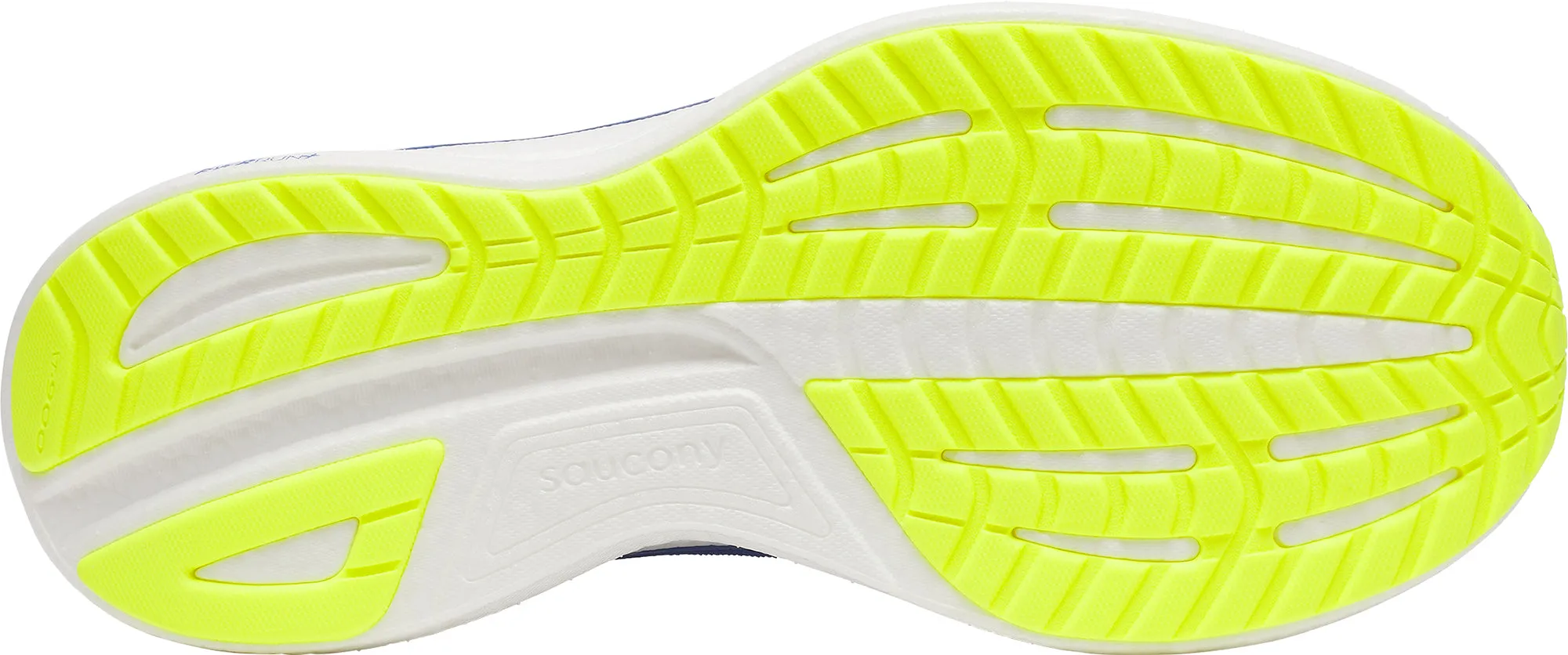 Saucony Ride 18 Mens Running Shoes - Blue running in flat terrain shoes