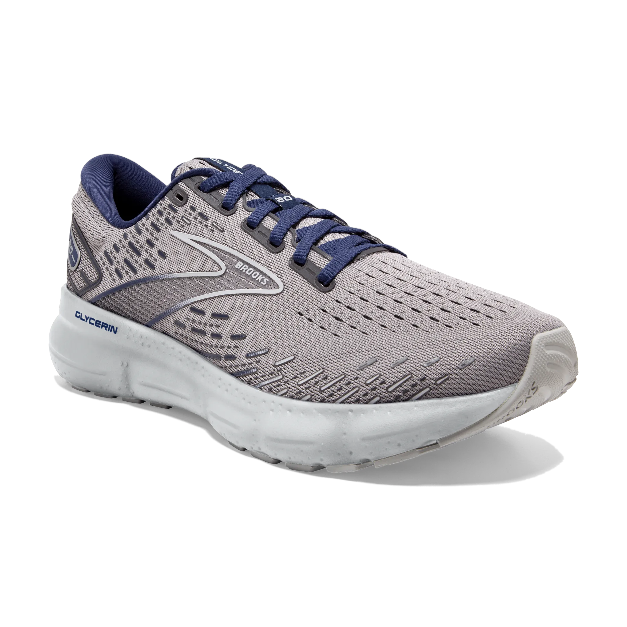 Men's Glycerin 20 Stretchable Upper Material confidence building running shoe success