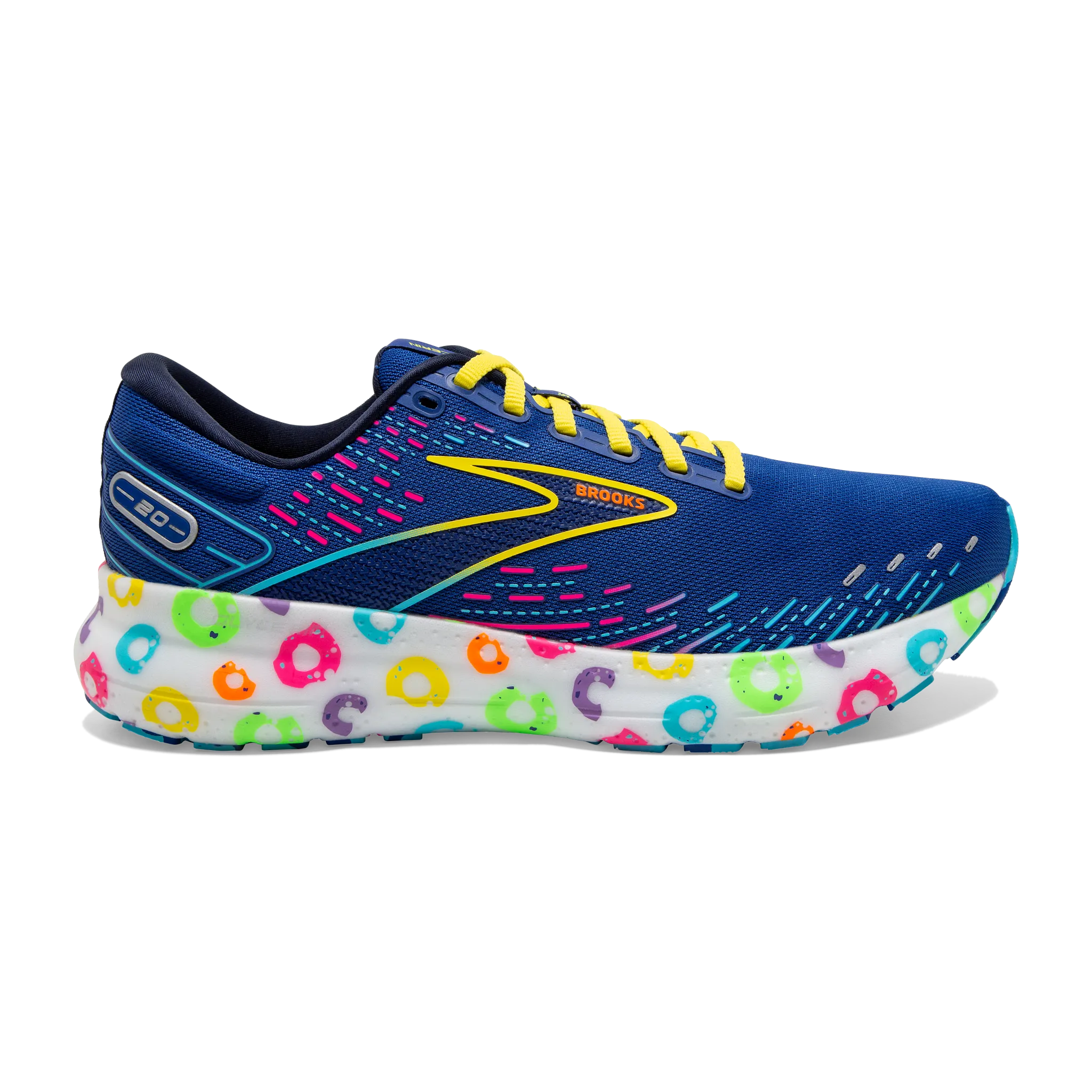 Men's Glycerin 20 low - arch shoes running in poorly - maintained tracks shoes