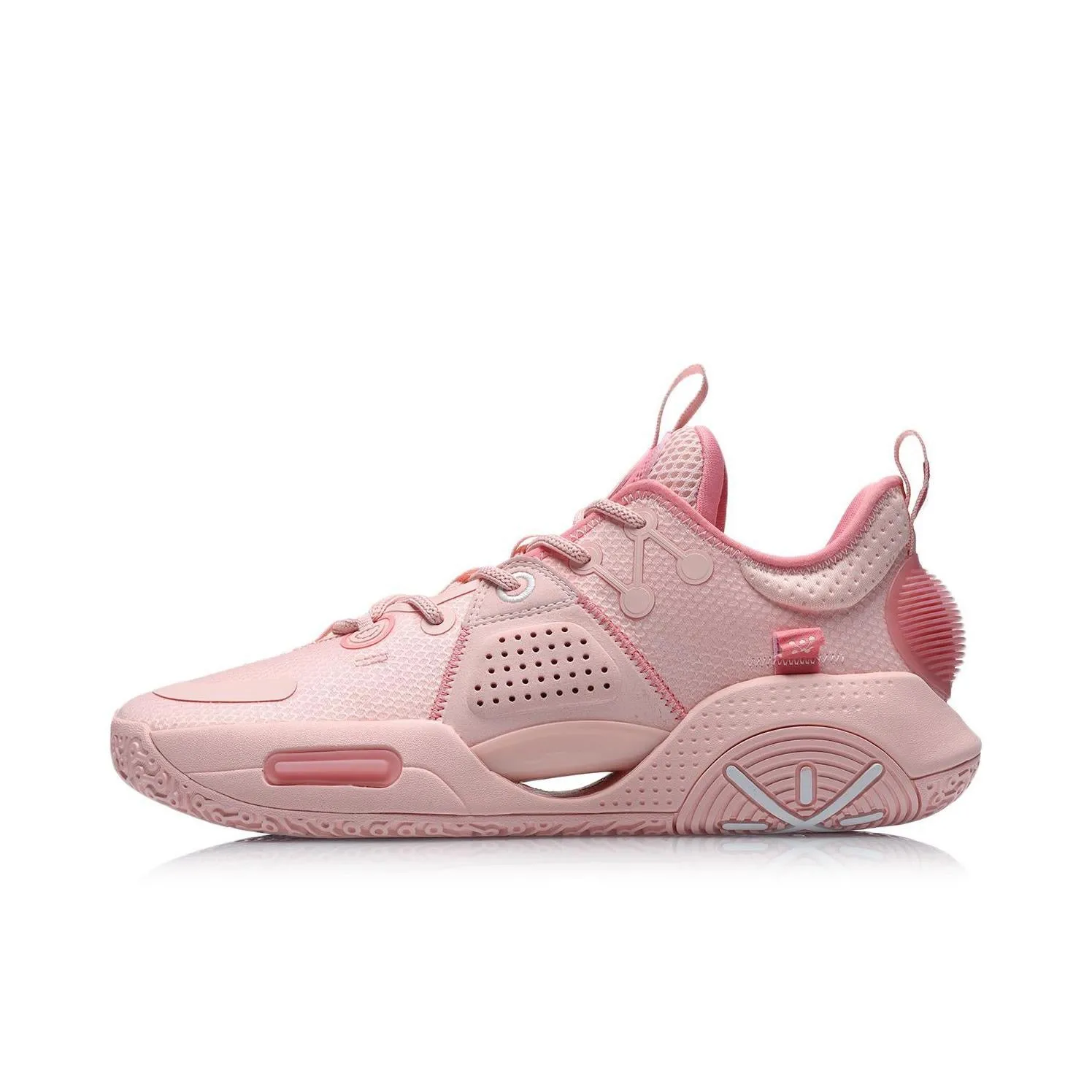 Li-Ning Wade All City 9 V1.5 - Cherry Blossom Microfiber Layered Lining Pro Speed