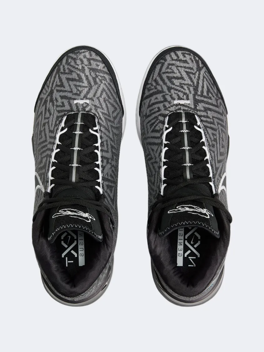 Cotton Touch Waterproof Daily Walk Nike Lebron Nxxt Genisus Men Basketball Shoes Black
