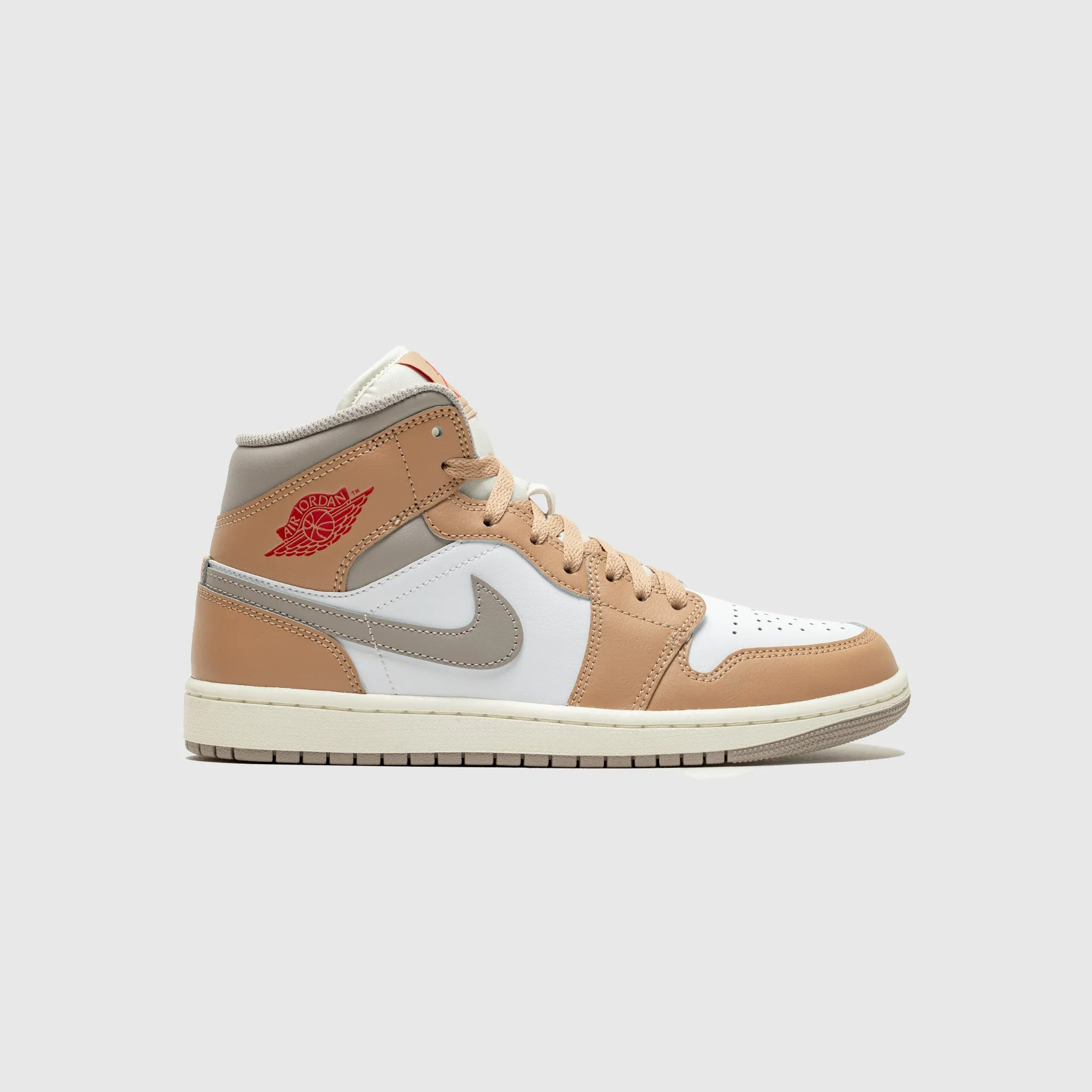 AIR JORDAN 1 MID "HEMP" Quiet Step