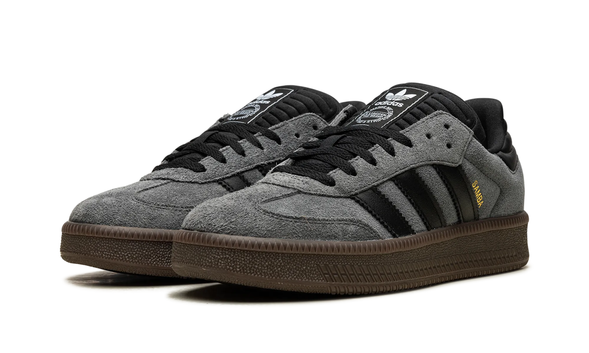 SAMBA XLG "Grey Suede" Adaptive Feel MachineWashable