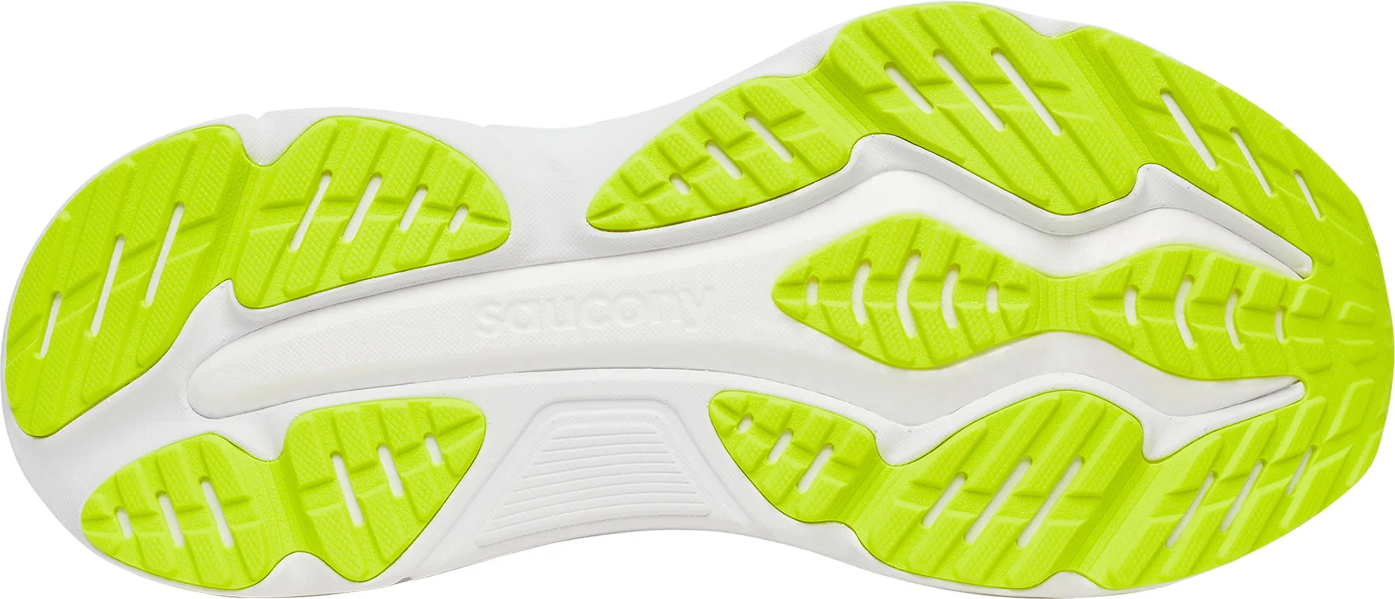 Cushioned Insoles Senior Friendly Saucony Hurricane 25 Mens Running Shoes - Blue