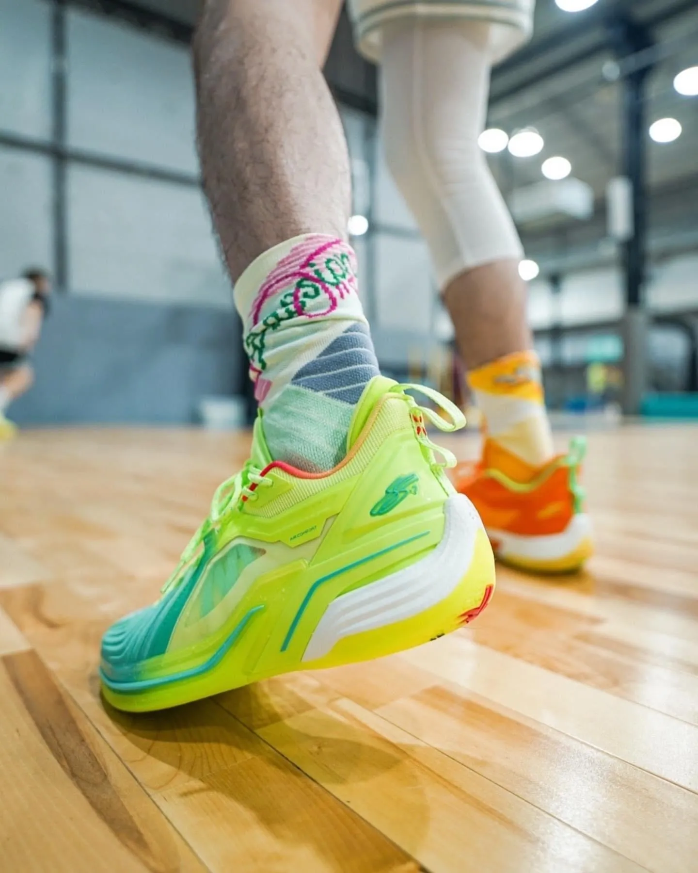 Xtep Jeremy Lin Jlin 3 - Fruit Tea Enhanced Edge Stability Reactive Energy Harness