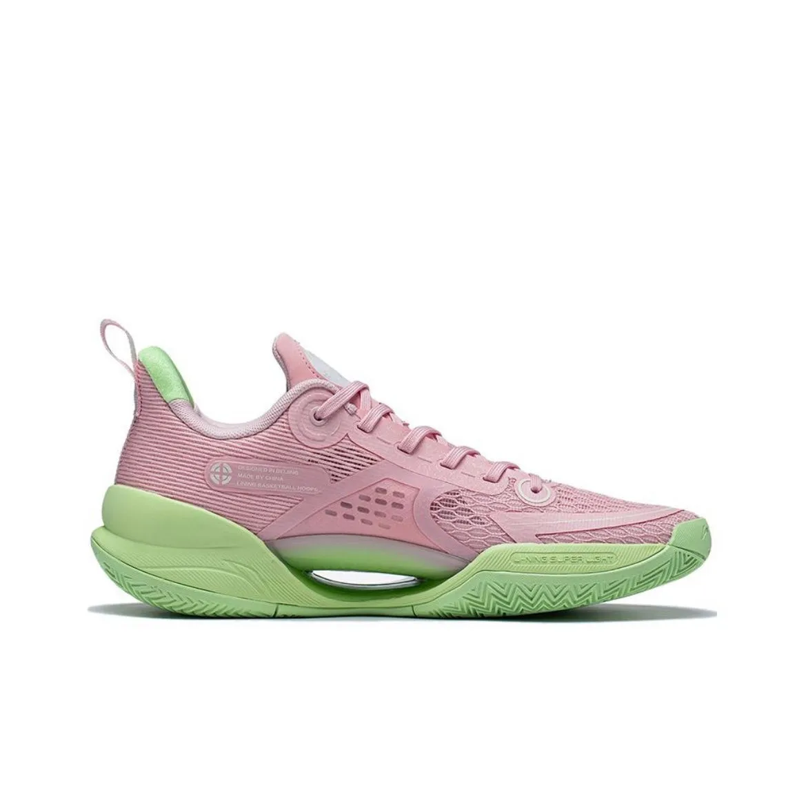 Sneakers Adjustable Li-Ning Super Light 2022 V2 - Peaches/Patrick