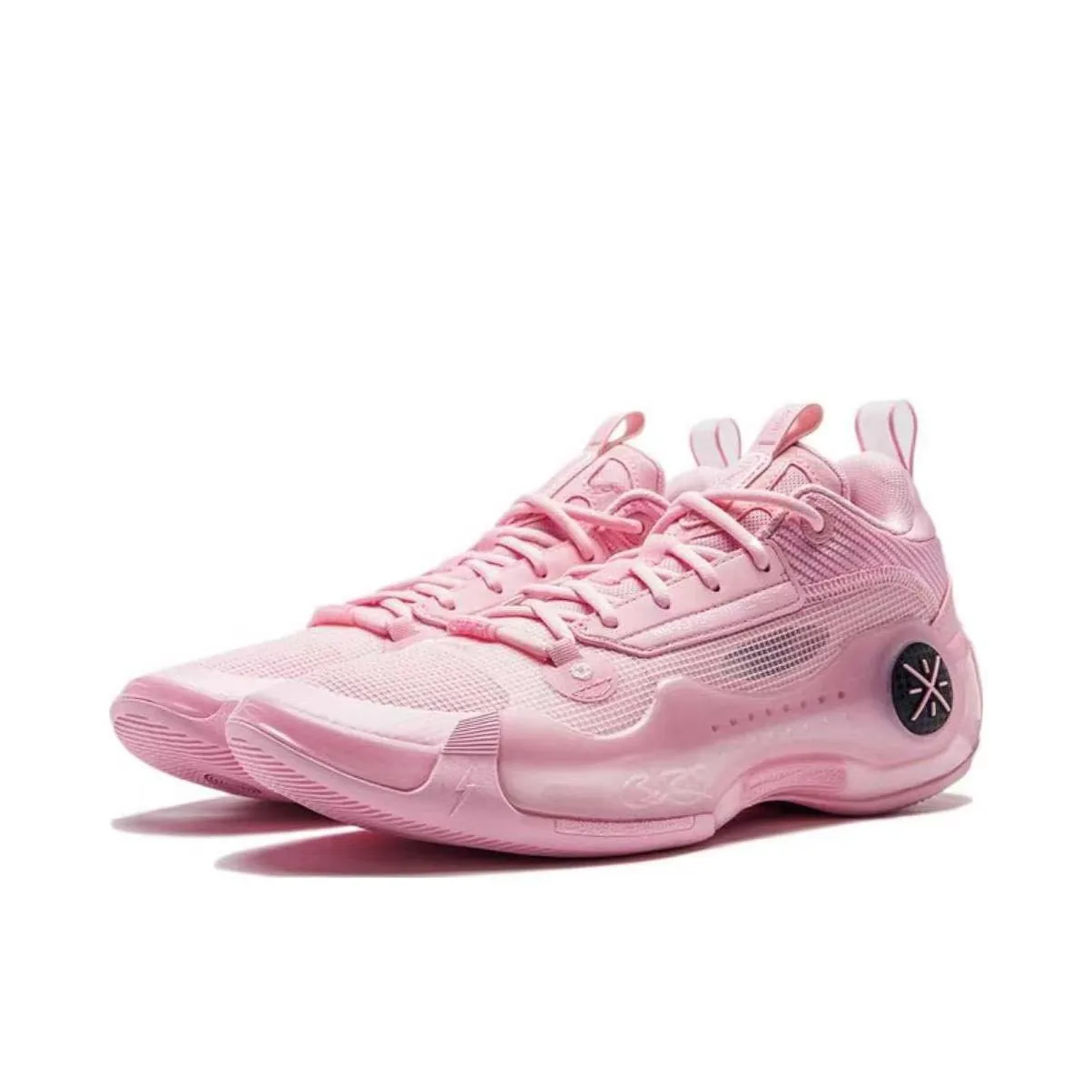 Li-Ning Way Of Wade 10 - Cherry Blossom Abrasion Resistant Guards Shock Dispersion Layer