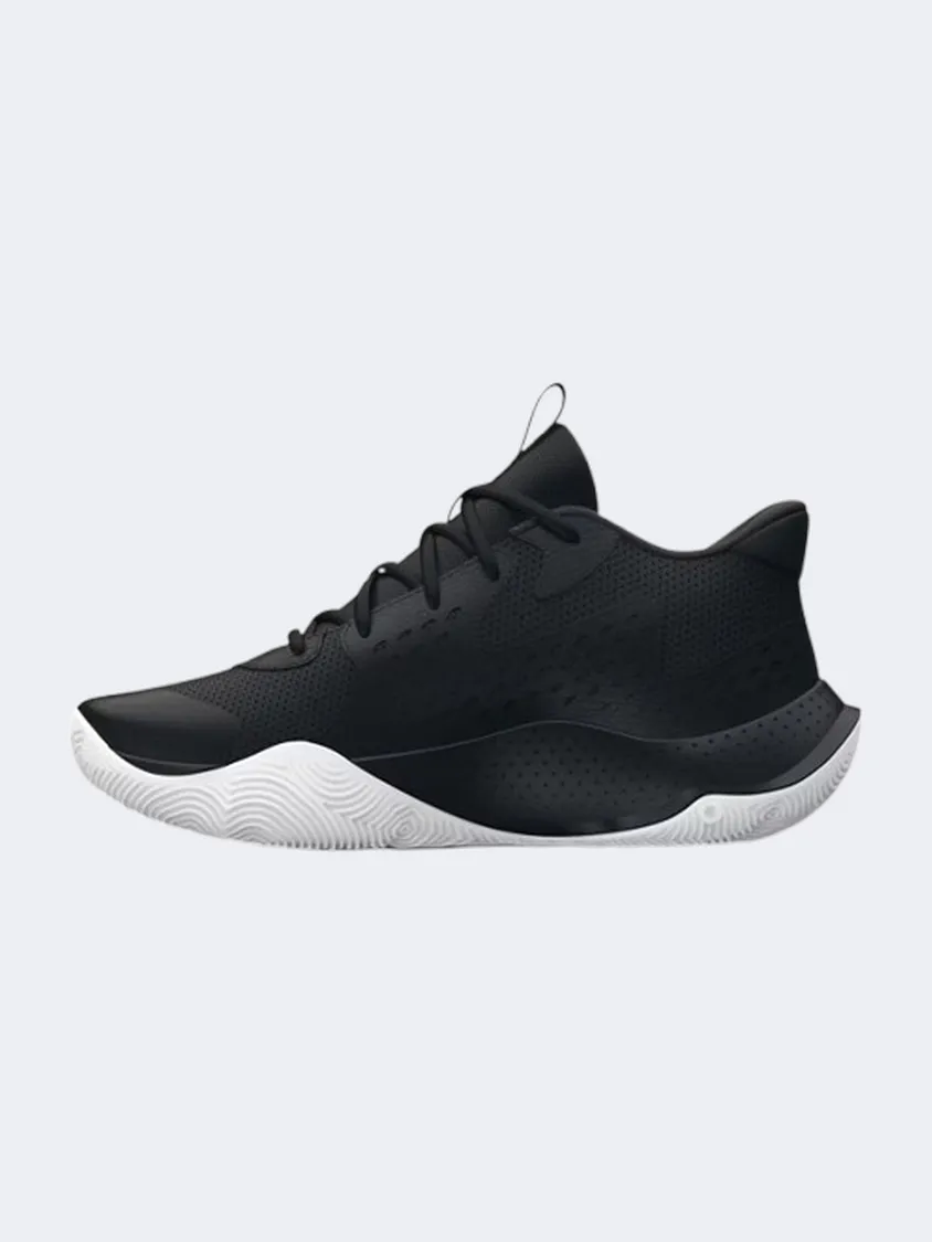 Under Armour Jet 23 Unisex Basketball Shoes Black/Metallic Gold Rebound Technology