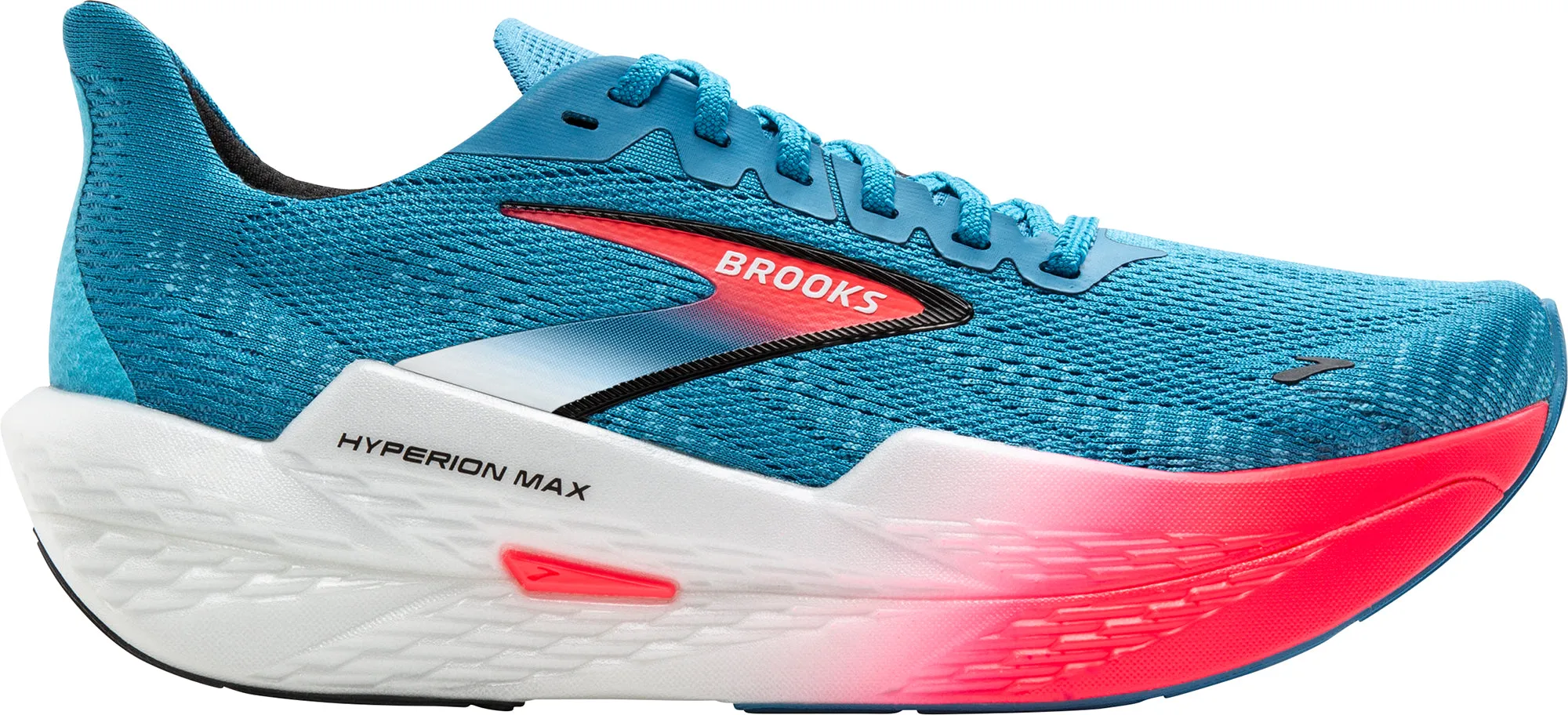 Aero Curved Heel Brooks Hyperion Max 2 Womens Running Shoes - Blue