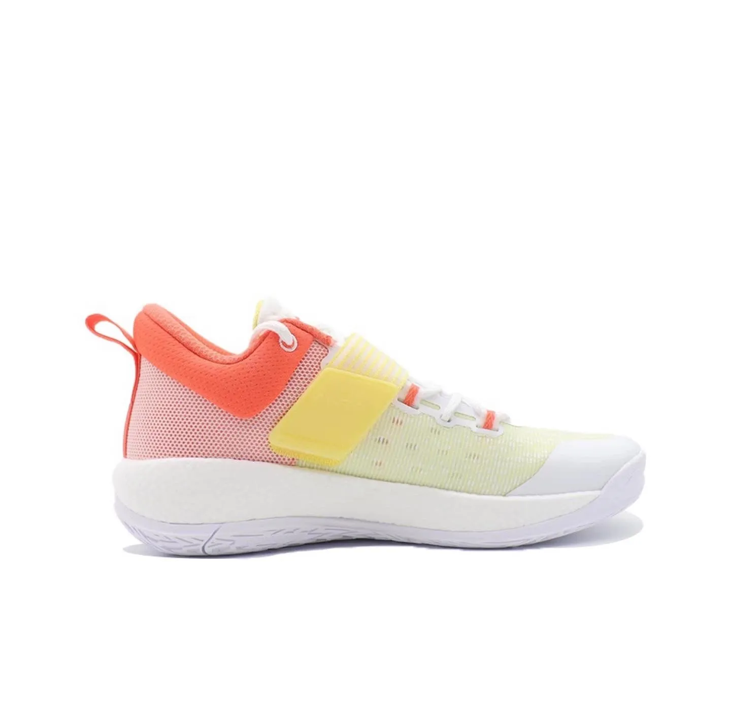 Stability Control Mechanism Anta Shock Sweep 4 Wear-resistant Breathable Basketball Shoes - Dawn red