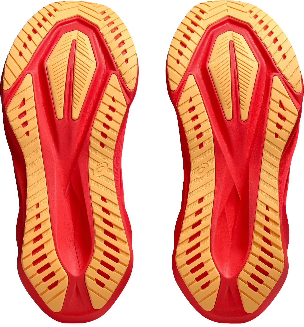 Asics NovaBlast 5 Womens Running Shoes - Red Firm Grip marathoning footwear
