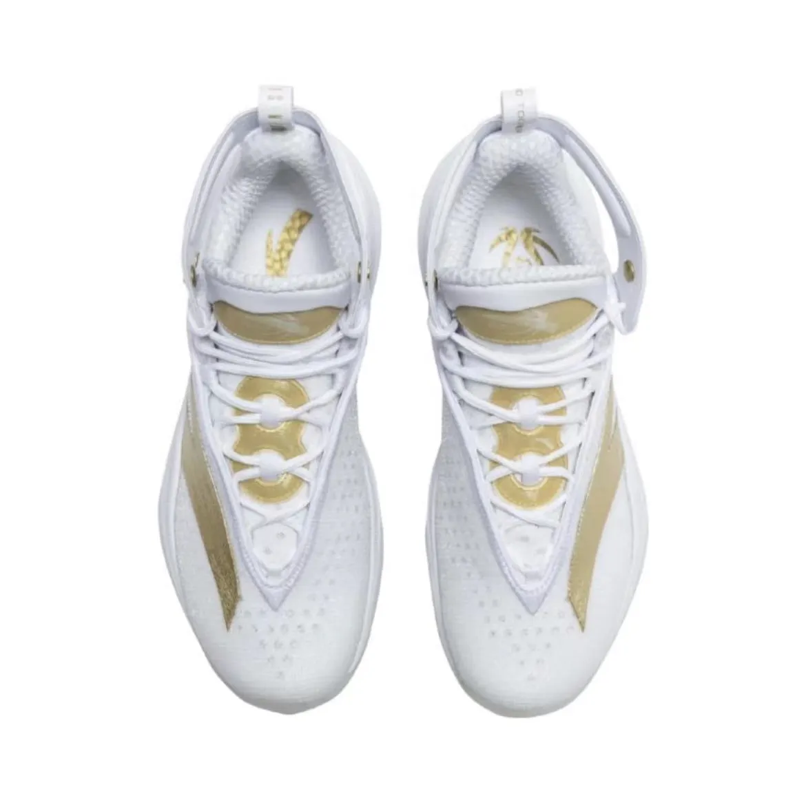 Anta Klay Thompson Kt8 Limited - White/Gold Performance Agility Efficient Performance