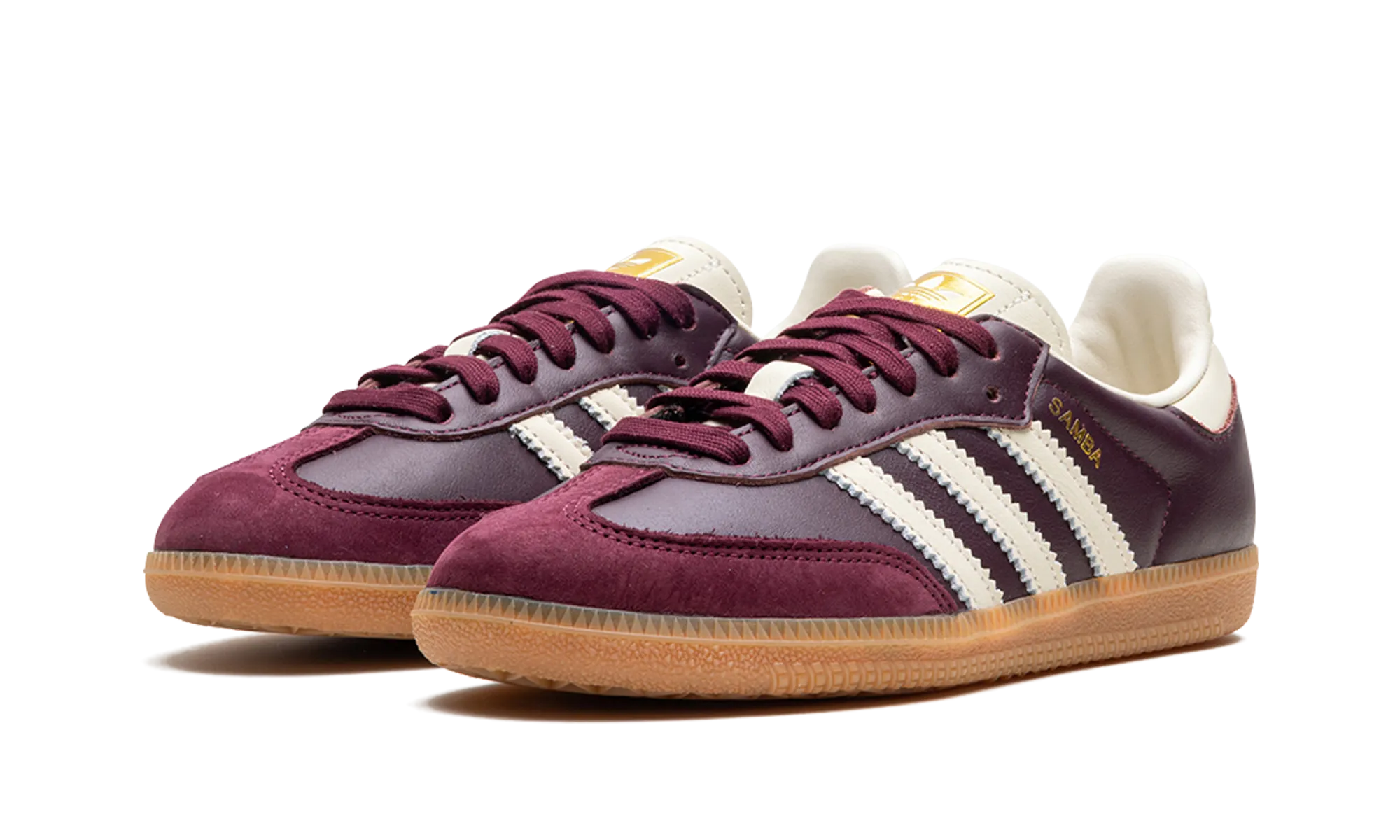 Comfort Walk SAMBA OG WMNS "Maroon / Cream White"