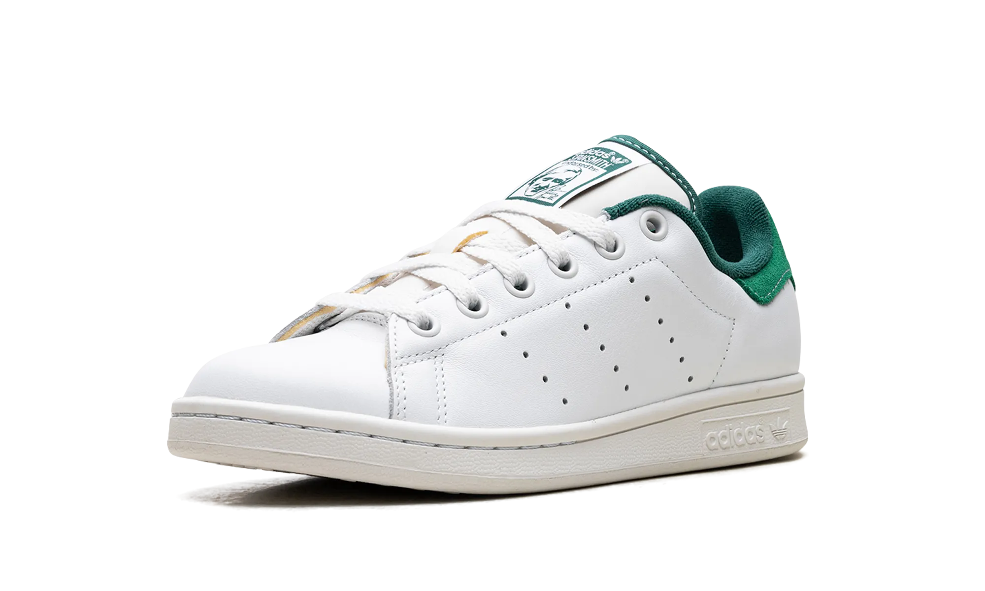 Stan Smith "White Green Suede Heel" Zero Break In Feel Glide Step