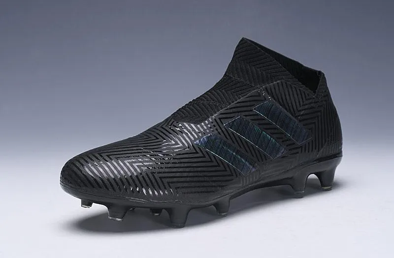Speed Chase Speed Balance New Adidas Nemeziz 18 'Spectral Mode' Soccer Cleats Shoes All Black