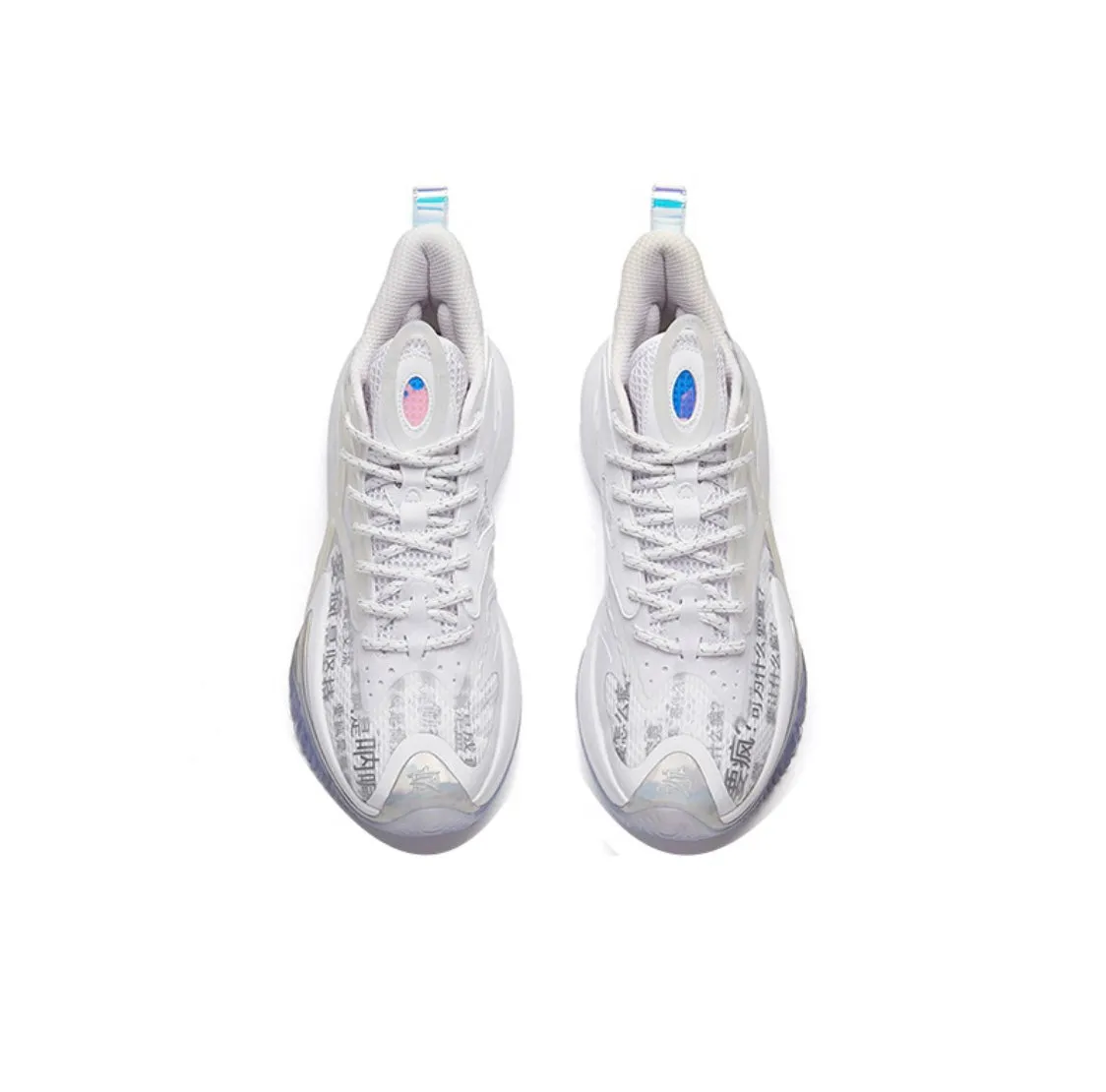 Advanced Technology Tension Control Lacing Anta Men's x Kevon Looney Shock The Game 5.0 Crazy Tide 3.0 High Basketball Shoes