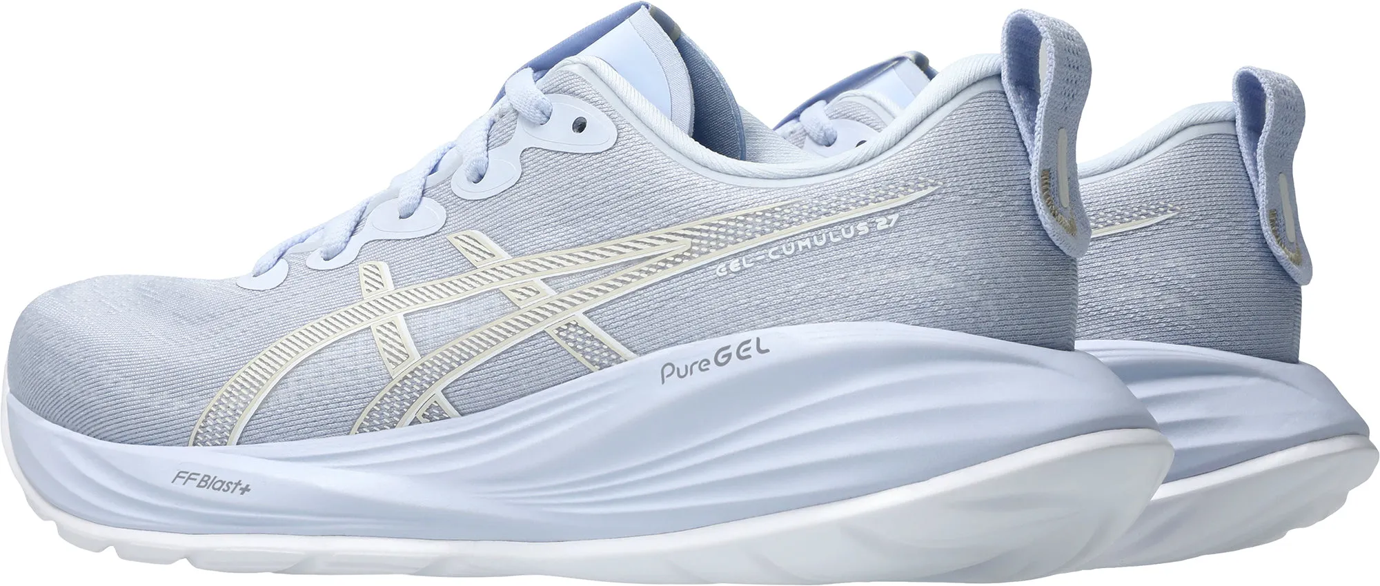 high - tech shoes running in a ultramarathon shoes Asics Gel Cumulus 27 Womens Running Shoes - Blue