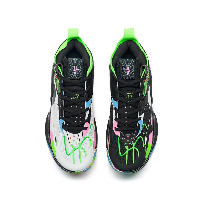 Comfort   Focused Neutral pronation Xtep Jeremy Lin Jlin 6 - Mandarin Duck/Black-Green