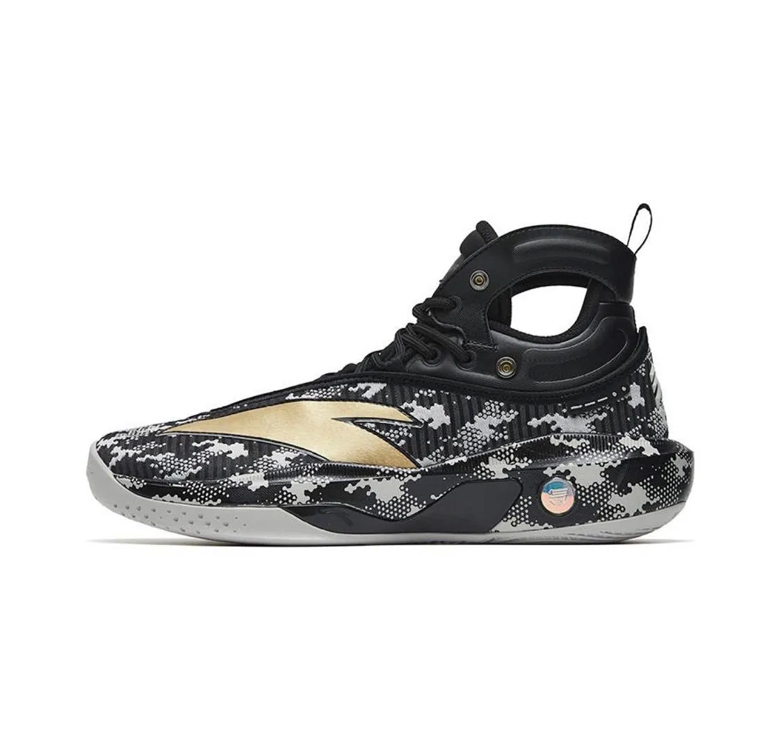 Anta Klay Thompson Kt8 - Black camouflage Extended Width Options AirCushion