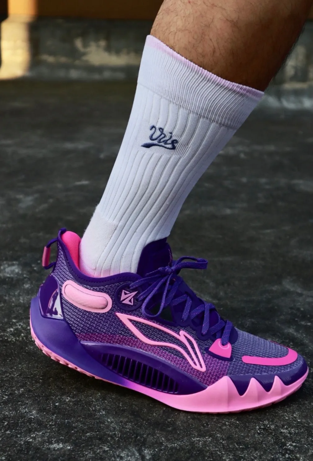 Multi Layered Midsole Soft Lining Li-Ning Jimmy Butler JB1 - Purple