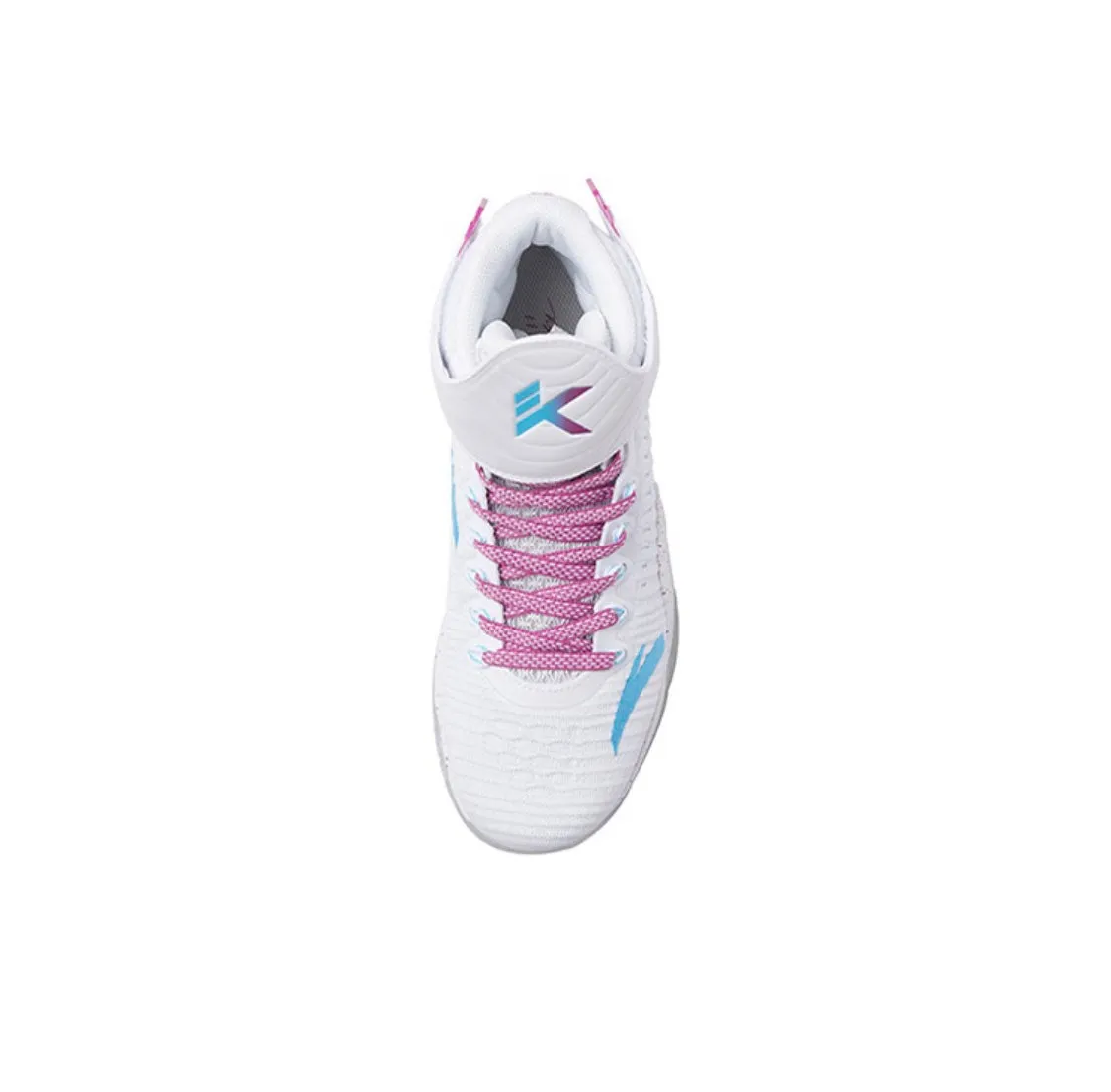 Anta Men's Klay Thompson Kt3 White/Blue/Pink Basketball Shoes Slip Resistant