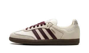 Samba OG WMNS "Wonder White Maroon" Casual Look