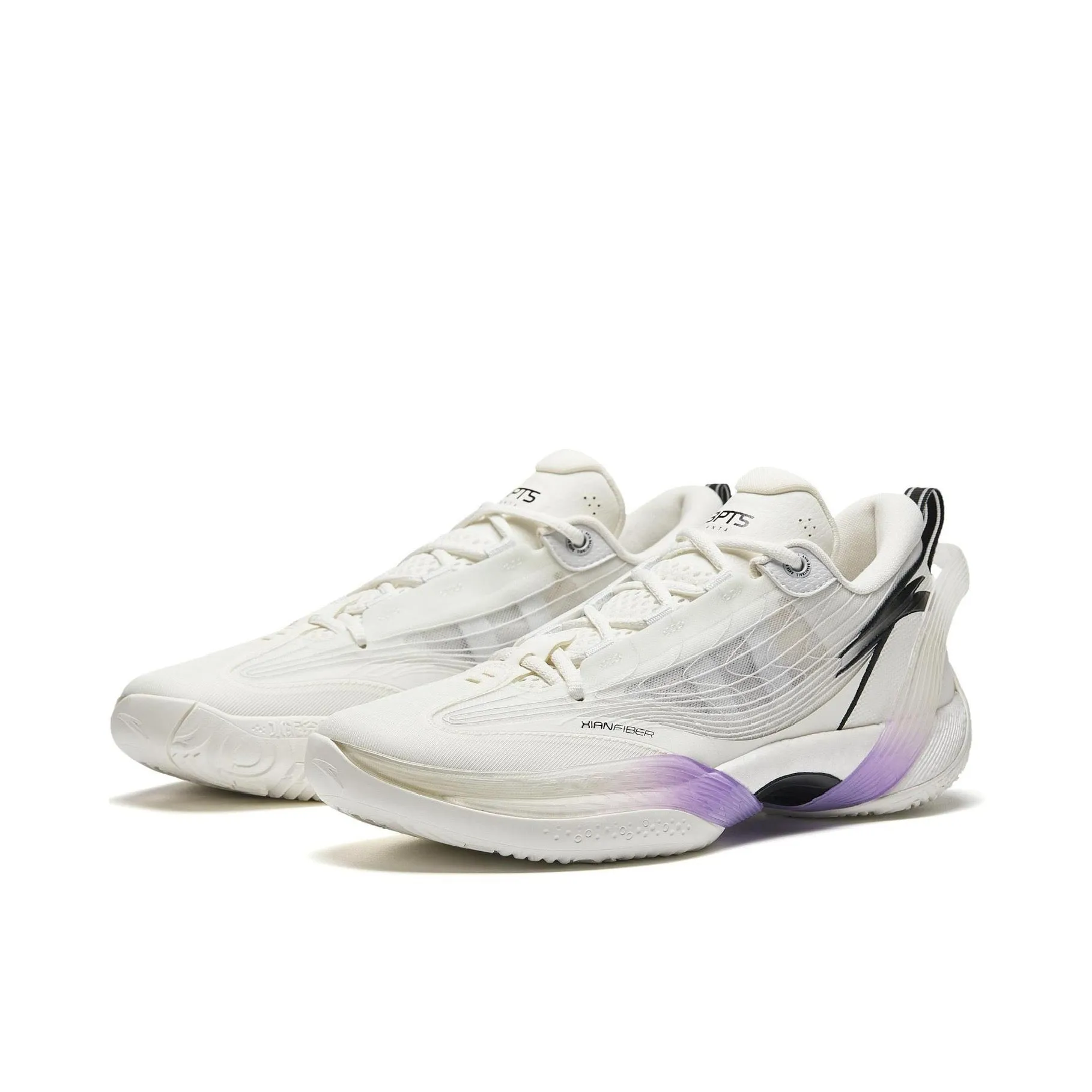 Anta Three-Point Rain 1 V2 - Ivory White Offensive Moves Comfort Inserts