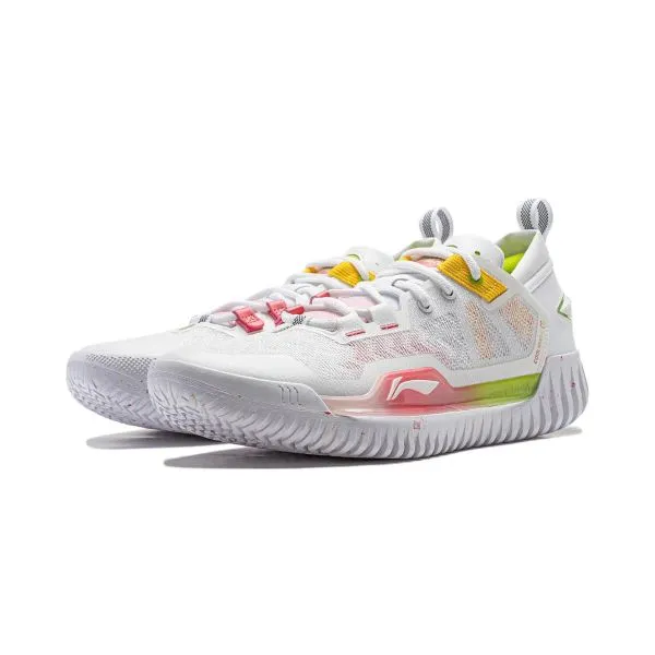Engineered Knit R.J. Hampton x Li-Ning Badfive 3 Low - White/Red/Yellow