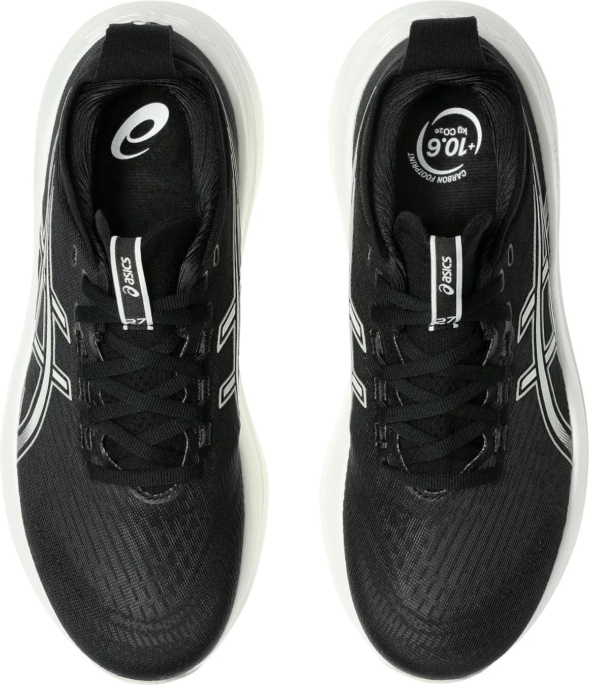 Asics Gel Nimbus 27 Womens Running Shoes - Black competitive - runner